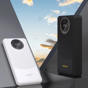  Powerbank K12 10000mAh USB-A USB-C PD22.5W - czarny - zdj. dodatkowe 1