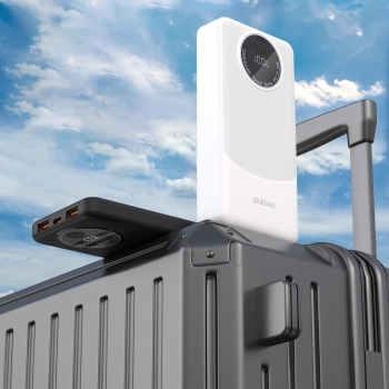  Powerbank K12 10000mAh USB-A USB-C PD22.5W - czarny - zdj. dodatkowe 2