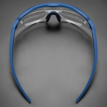  Okulary rowerowe polaryzacyjne z filtrem UV i wkładką korekcyjną - szare - zdj. dodatkowe 4