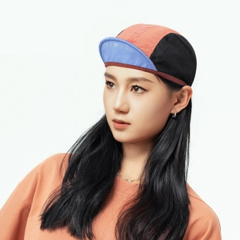  Czapka rowerowa kolarska z daszkiem pod kask - czerwona - zdj. dodatkowe 4