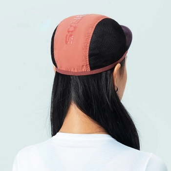  Czapka rowerowa kolarska z daszkiem pod kask - czerwona - zdj. dodatkowe 6