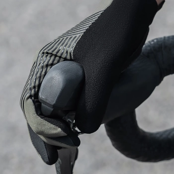  Rękawiczki rowerowe amortyzujące pełne rozmiar L - zielone - zdj. dodatkowe 10