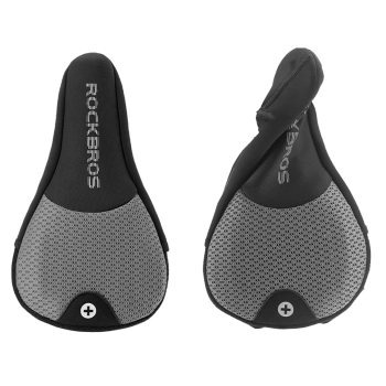  Pokrowiec nakładka na siodełko rowerowe rozmiar S - czarny - zdj. dodatkowe 4