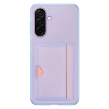 Etui Samsung Card Slot Case z kieszenią na karty na Samsung Galaxy A26 5G - niebieskie