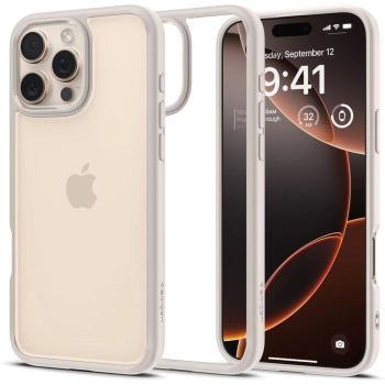 Etui case na iPhone 16 Pro Max Ultra Hybrid - tytanowe