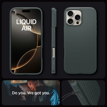  Etui case na iPhone 16 Pro Max Liquid Air - zielone - zdj. dodatkowe 5