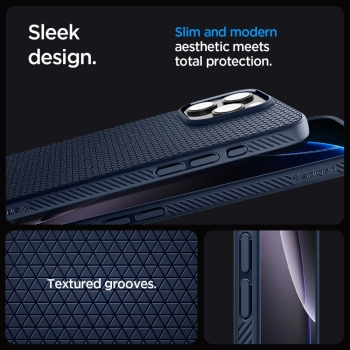  Etui case na iPhone 16 Pro Max Liquid Air - niebieskie - zdj. dodatkowe 2