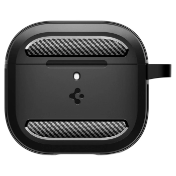  Etui na słuchawki AirPods 4 Rugged Armor- czarne - zdj. dodatkowe 1