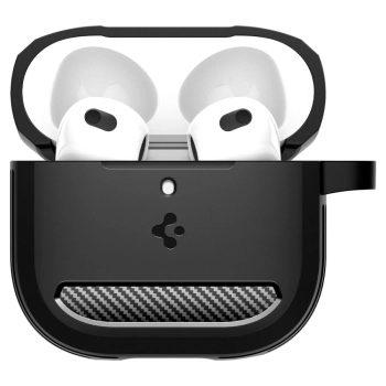  Etui na słuchawki AirPods 4 Rugged Armor- czarne - zdj. dodatkowe 2