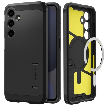 Etui na Samsung Galaxy S24 FE Tough Armor MagSafe - czarne