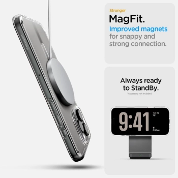  Etui na iPhone 16 Pro Max Ultra Hybrid T Mag MagSafe - białe - zdj. dodatkowe 10