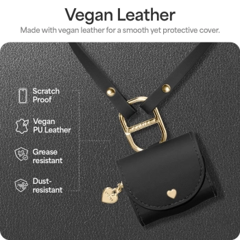  Etui na słuchawki AirPods 4 Cyrill Mini Bag - czarny - zdj. dodatkowe 8