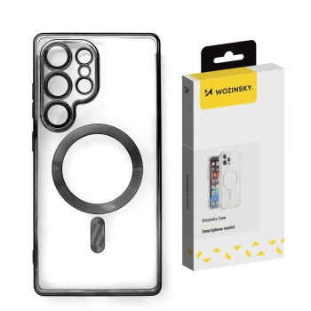 Etui ochronne na Samsung Galaxy S25 Electroplated Case z Magsafe - czarne