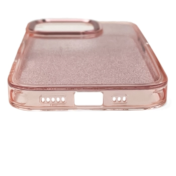  Etui ochronne na Samsung Galaxy S24 FE Glitter Case - różowe z brokatem - zdj. dodatkowe 4