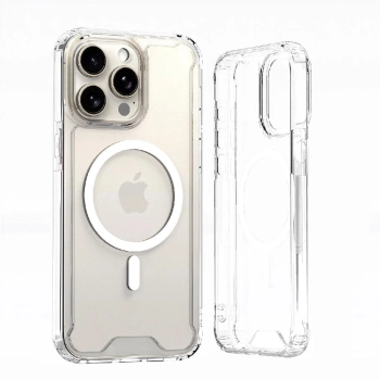  Etui case na Samsung Galaxy S24 FE Clear Corner Case MagSafe - przezroczyste - zdj. dodatkowe 1