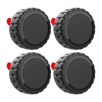 Etui na lokalizator Apple AirTag zakręcane wodoodporne samoprzylepne - 4 szt.