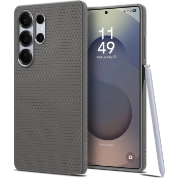 Etui pokrowiec na Samsung Galaxy S25 Ultra Liquid Air - szare