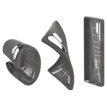  Etui pokrowiec na Samsung Galaxy S25 Ultra Liquid Air - szare - zdj. dodatkowe 10