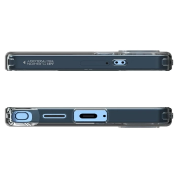  Etui pokrowiec na Samsung Galaxy S25 Ultra Liquid Crystal - półprzezroczyste - zdj. dodatkowe 4