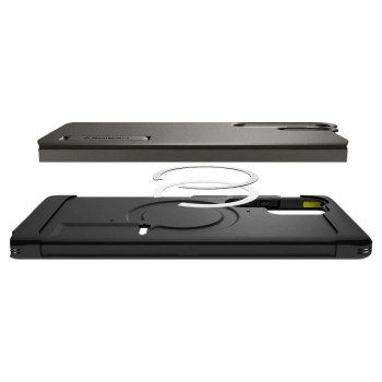  Etui case na Samsung Galaxy S25 Ultra Tough Armor MagSafe - szary - zdj. dodatkowe 9