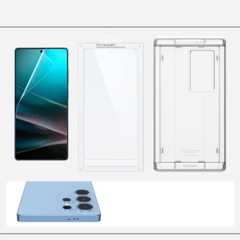  Szkło hybrydowe na Samsung Galaxy S25 Ultra Elite Shield EZ FIT - przezroczyste - zdj. dodatkowe 5