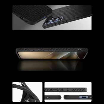  Etui na Samsung Galaxy S25+ Liquid Air - czarny mat - zdj. dodatkowe 10