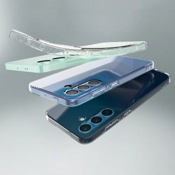  Etui na Samsung Galaxy S25+Liquid Crystal - brokatowo przezroczyste - zdj. dodatkowe 9