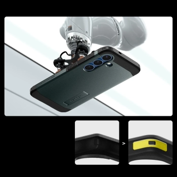  Etui pokrowiec na Samsung Galaxy S25+ Tough Armor MagSafe - zielone - zdj. dodatkowe 1