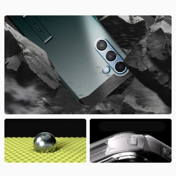  Etui pokrowiec na Samsung Galaxy S25+ Tough Armor MagSafe - zielone - zdj. dodatkowe 2