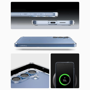  Etui na Samsung Galaxy S25+ Ultra Hybrid - przezroczyste - zdj. dodatkowe 4