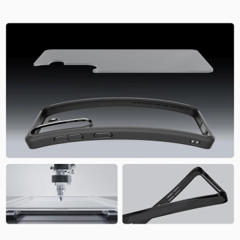  Etui na Samsung Galaxy S25+ Ultra Hybrid - czarne - zdj. dodatkowe 4