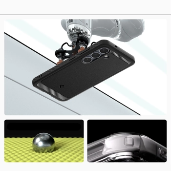  Etui na Samsung Galaxy S25 Rugged Armor Mag MagSafe - czarny mat - zdj. dodatkowe 3