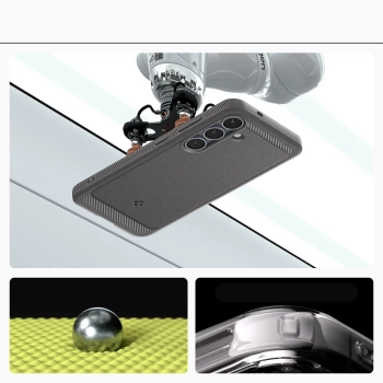  Etui na Samsung Galaxy S25 Rugged Armor Mag MagSafe - szare - zdj. dodatkowe 3