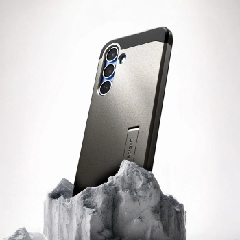  Etui na Samsung Galaxy S25 z podstawką Tough Armor MagSafe - szare - zdj. dodatkowe 7