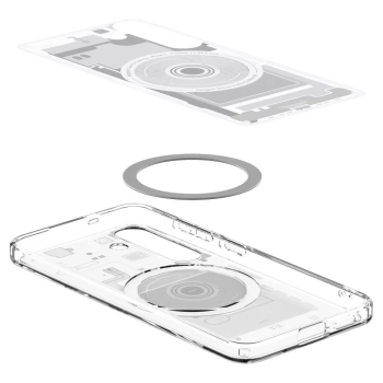  Etui na Samsung Galaxy S25 Zero One Ultra Hybrid Mag - białe - zdj. dodatkowe 6