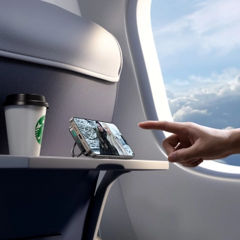  Powerbank 10000mAh 22.5W Qi2 JR-PBM12 MagSafe z podstawką - czarny - zdj. dodatkowe 8