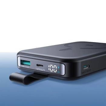  Powerbank 10000mAh 22.5W Qi2 JR-PBM11 MagSafe z podstawką - czarny - zdj. dodatkowe 9