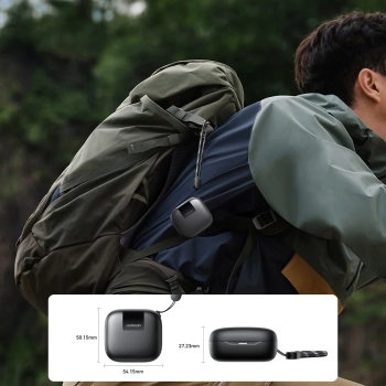  Słuchawki bezprzewodowe Jdots JR-DB3 TWS - czarne - zdj. dodatkowe 9