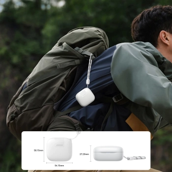  Słuchawki bezprzewodowe Jdots JR-DB3 TWS - białe - zdj. dodatkowe 10