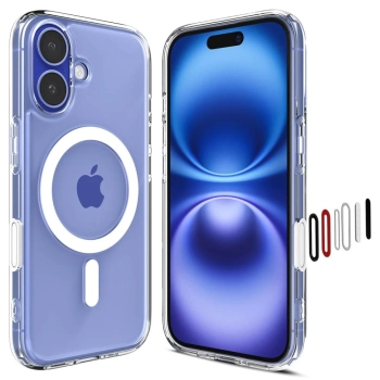  Etui case na iPhone 16 Ultra Hybrid T MagSafe - białe - zdj. dodatkowe 1