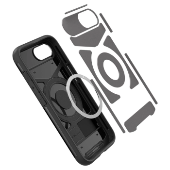  Etui case na iPhone 16e Slim Armor MagSafe - czarne - zdj. dodatkowe 8