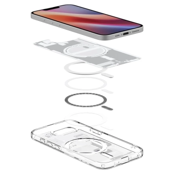  Etui case na iPhone 16e Zero One Ultra Hybrid MagSafe - białe - zdj. dodatkowe 9
