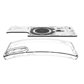  Etui na Samsung Galaxy S25 Edge z nadrukiem Ultra Hybrid Mag z MagSafe - przezroczyste - zdj. dodatkowe 5