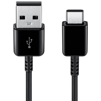  Kabel przewód Samsung USB-A - USB-C 0.8m - czarny - zdj. dodatkowe 1