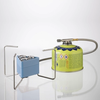  Kuchenka turystyczna na kartusze gazowe TRIANGLE 3 palniki zapalniczka 2,3 kW - zdj. dodatkowe 7