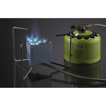  Kuchenka turystyczna na kartusze gazowe TRIANGLE 3 palniki zapalniczka 2,3 kW - zdj. dodatkowe 8