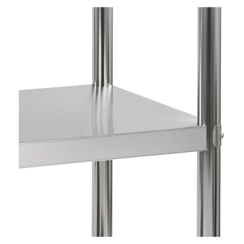  Regał ze stali nierdzewnej gastronomiczny 120x48,5x155cm - zdj. dodatkowe 3