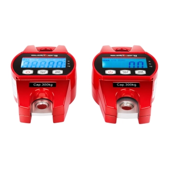  Uniwersalna waga hakowa podwieszana do 300kg - czerwona - zdj. dodatkowe 4