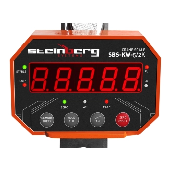  Waga wisząca - 5 TON - waga hakowa z pilotem dla przemysłu do 5000 Kg - LED - zdj. dodatkowe 5