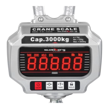  Waga hakowa 3 Tony zdalnie sterowana przemysłowa - LED - zdj. dodatkowe 3